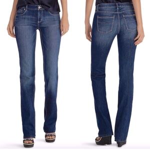White House Black Market Women's Blue Boot Cut Jeans